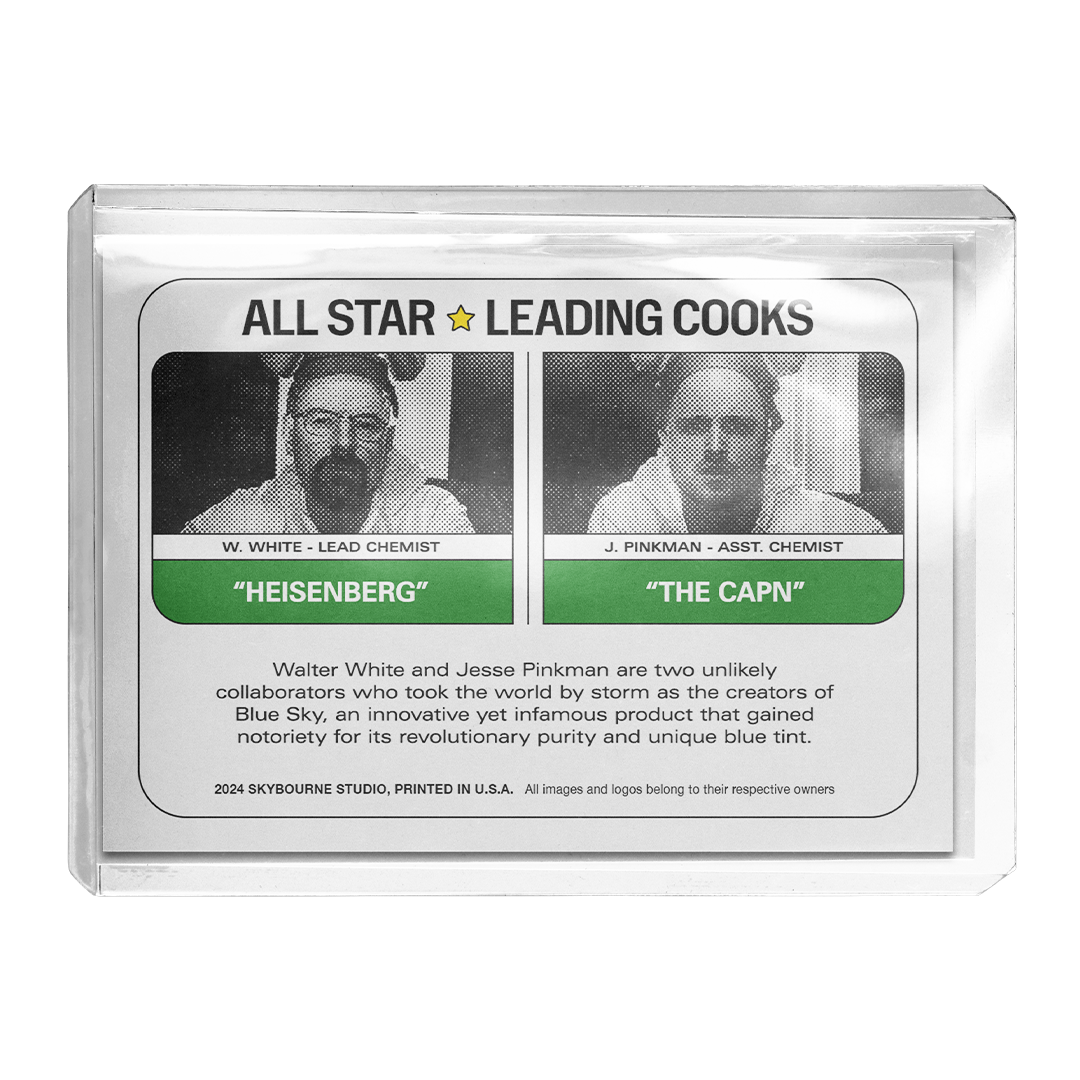 Custom Breaking Bad All Star Leading Cooks Retro Card