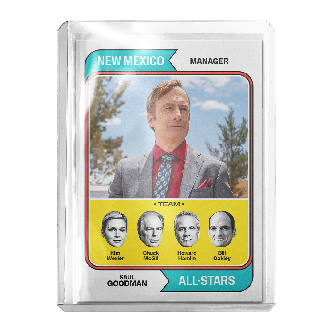 Custom Saul Goodman Better Call Saul All Stars Retro Card