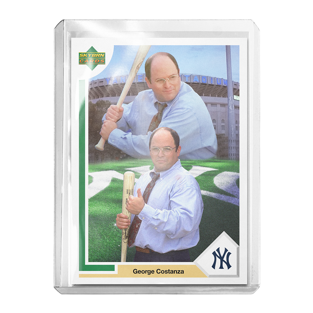 Custom George Costanza Yankees Retro Card