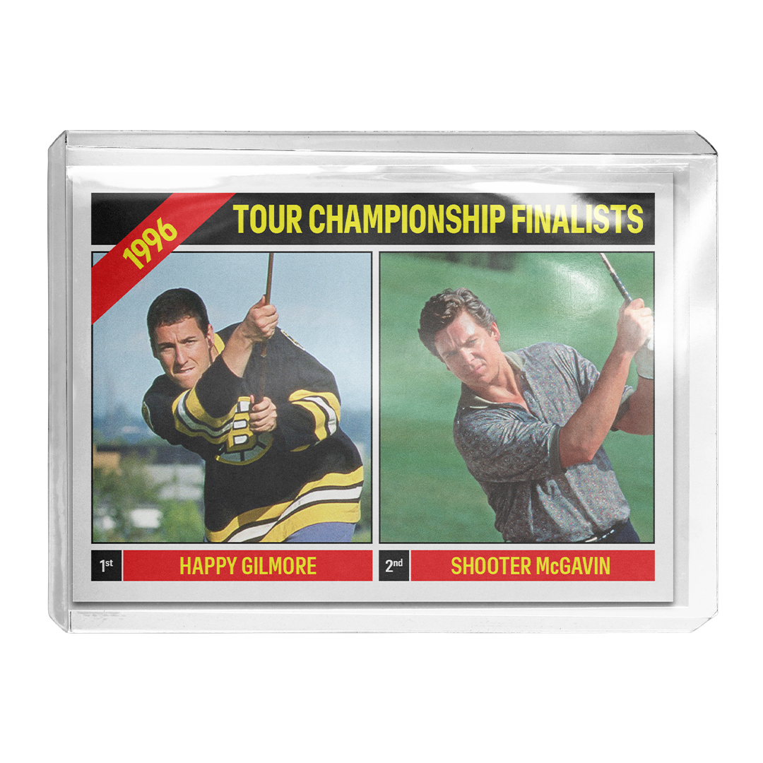 Custom Happy Gilmore Shooter McGavin Tour Championship Retro Card