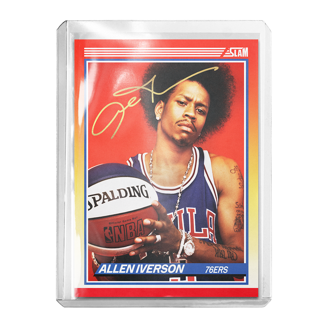 Custom Allen Iverson Facsimile Retro Card