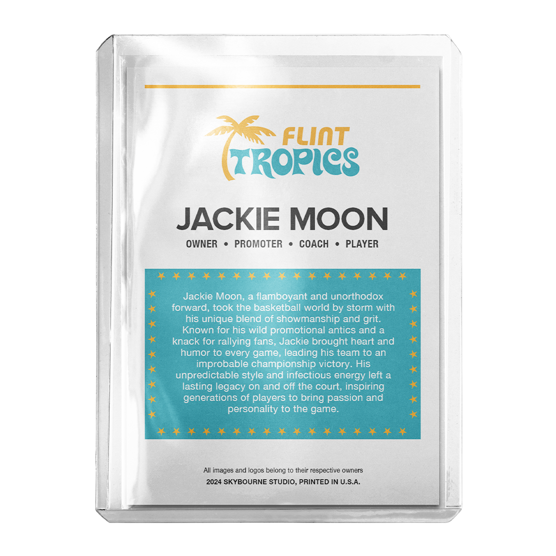 Jackie Moon - Semi-Pro Hoops Retro Card