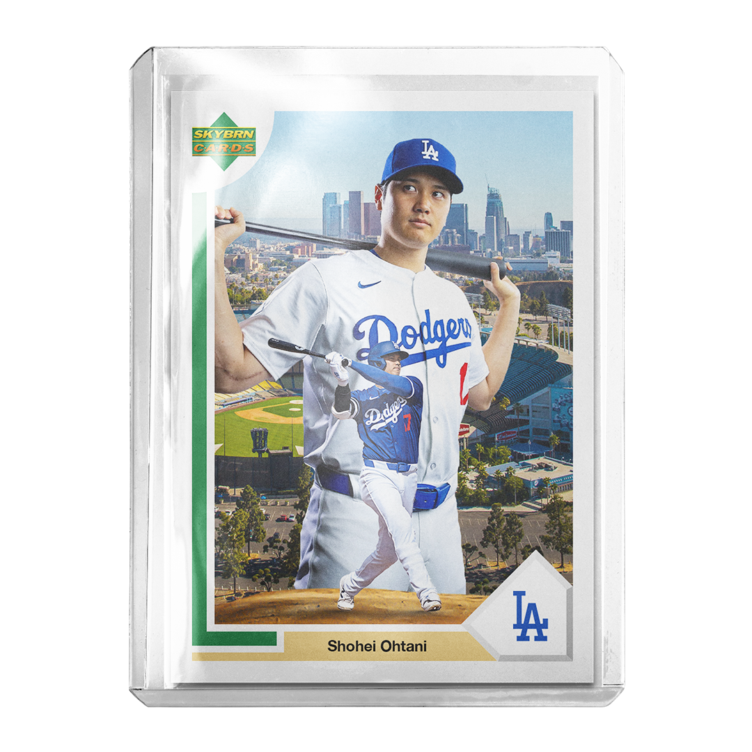 Custom Shohei Ohtani Dodgers Retro Card