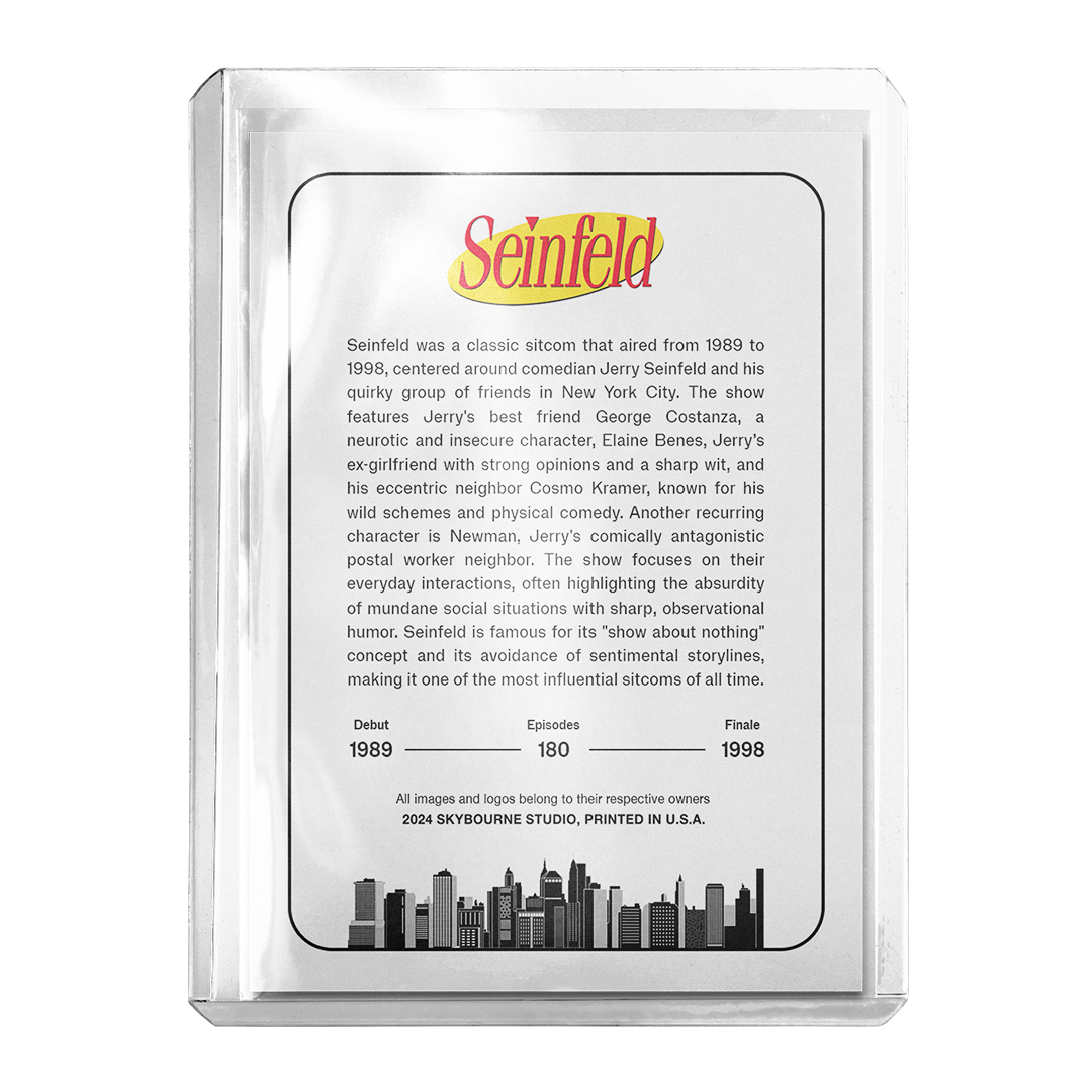 Custom Seinfeld New York All-Stars Retro Card