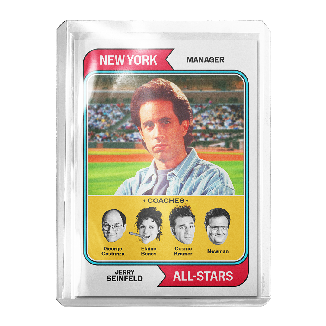 Custom Seinfeld New York All-Stars Retro Card