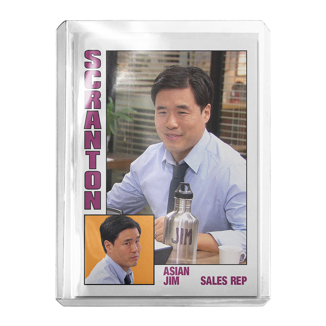 Custom Asian Jim 1984 Card