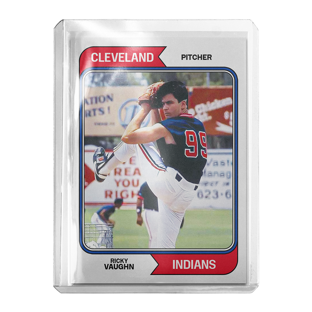 Custom Ricky Vaughn Major League Retro Card