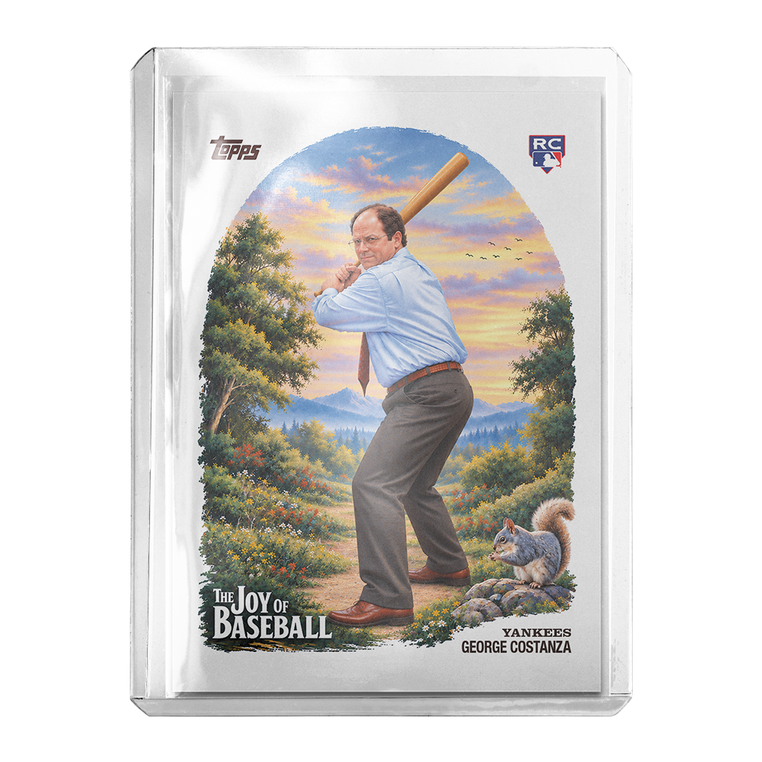 Custom George Costanza Joy of Baseball Card