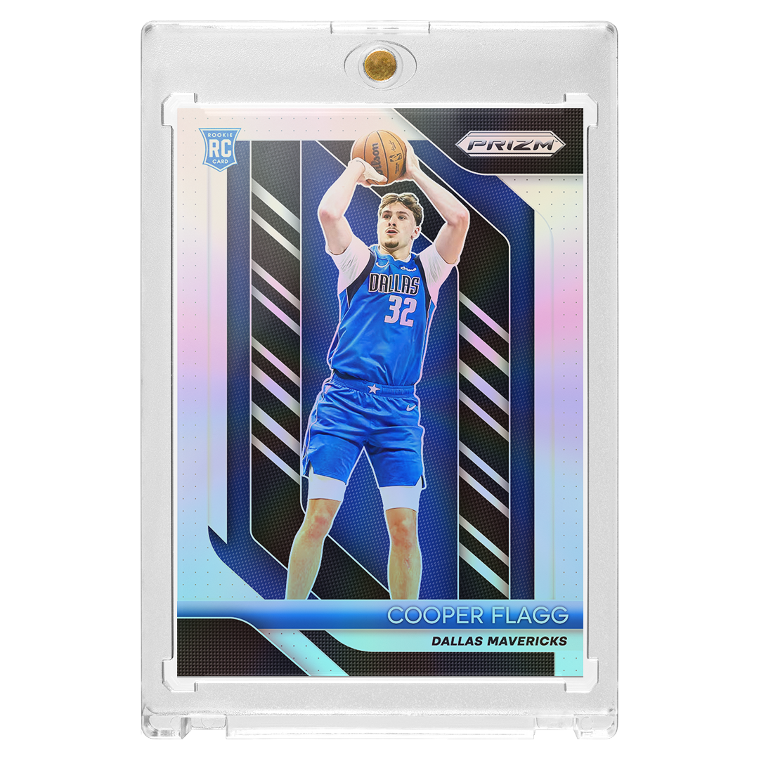 Custom Cooper Flagg Silver Holographic Prizm Card
