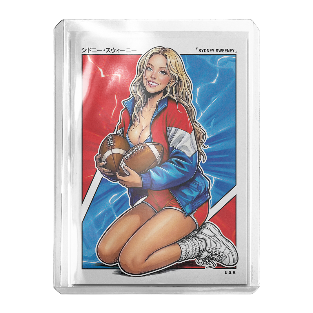Custom Sydney Sweeney USA Manga Card