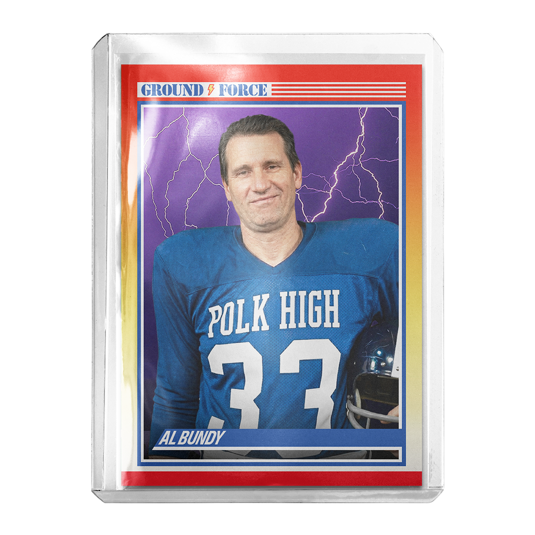 Custom Al Bundy Polk High Retro Football Card