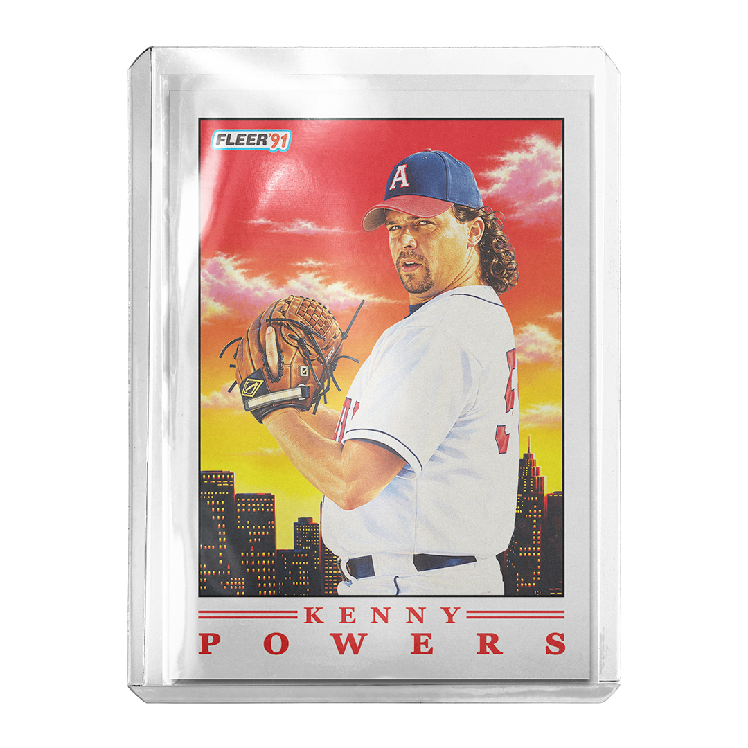 Custom Kenny Powers Pro Visions Retro Card
