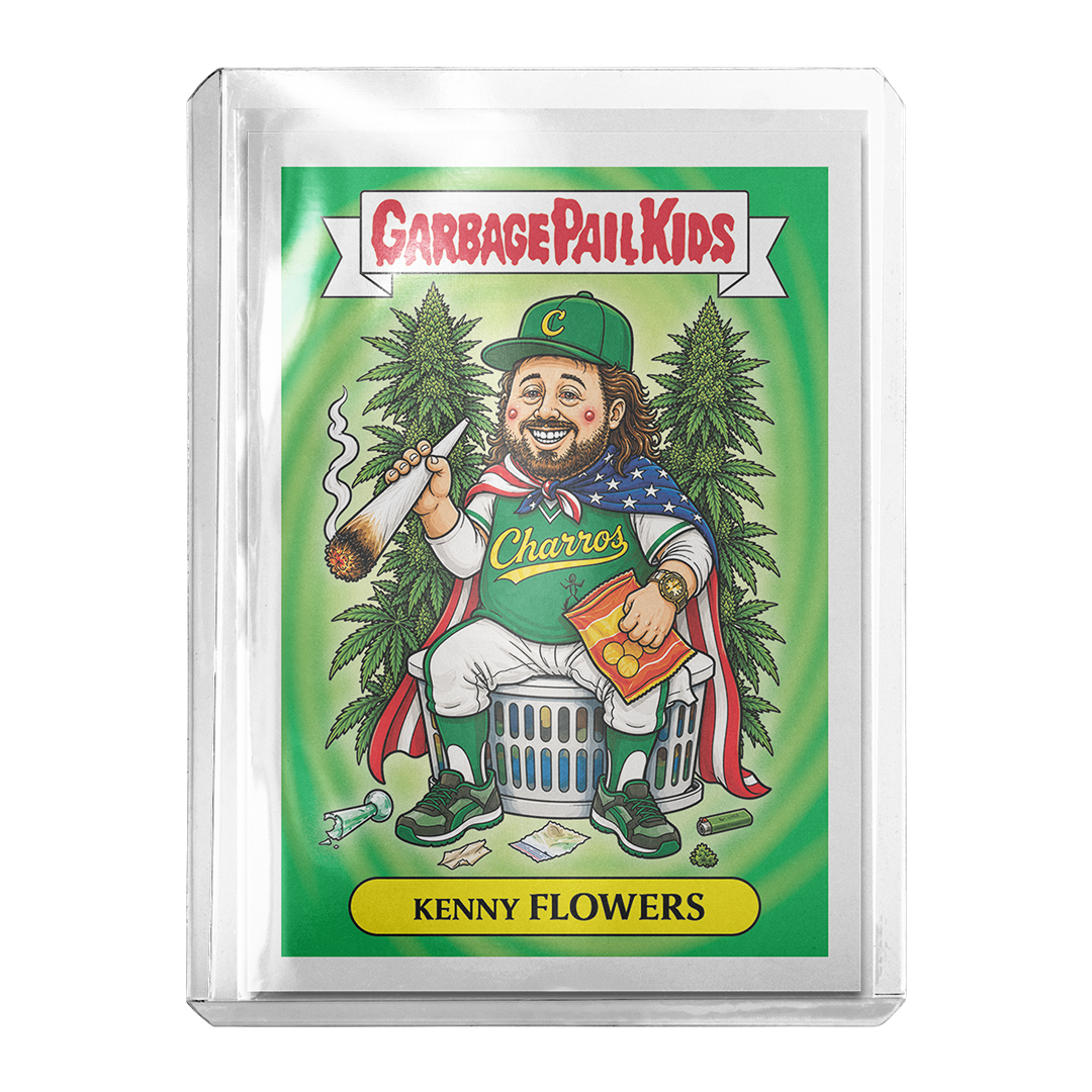 Custom Kenny Powers Retro Garbage Pail Kids Card