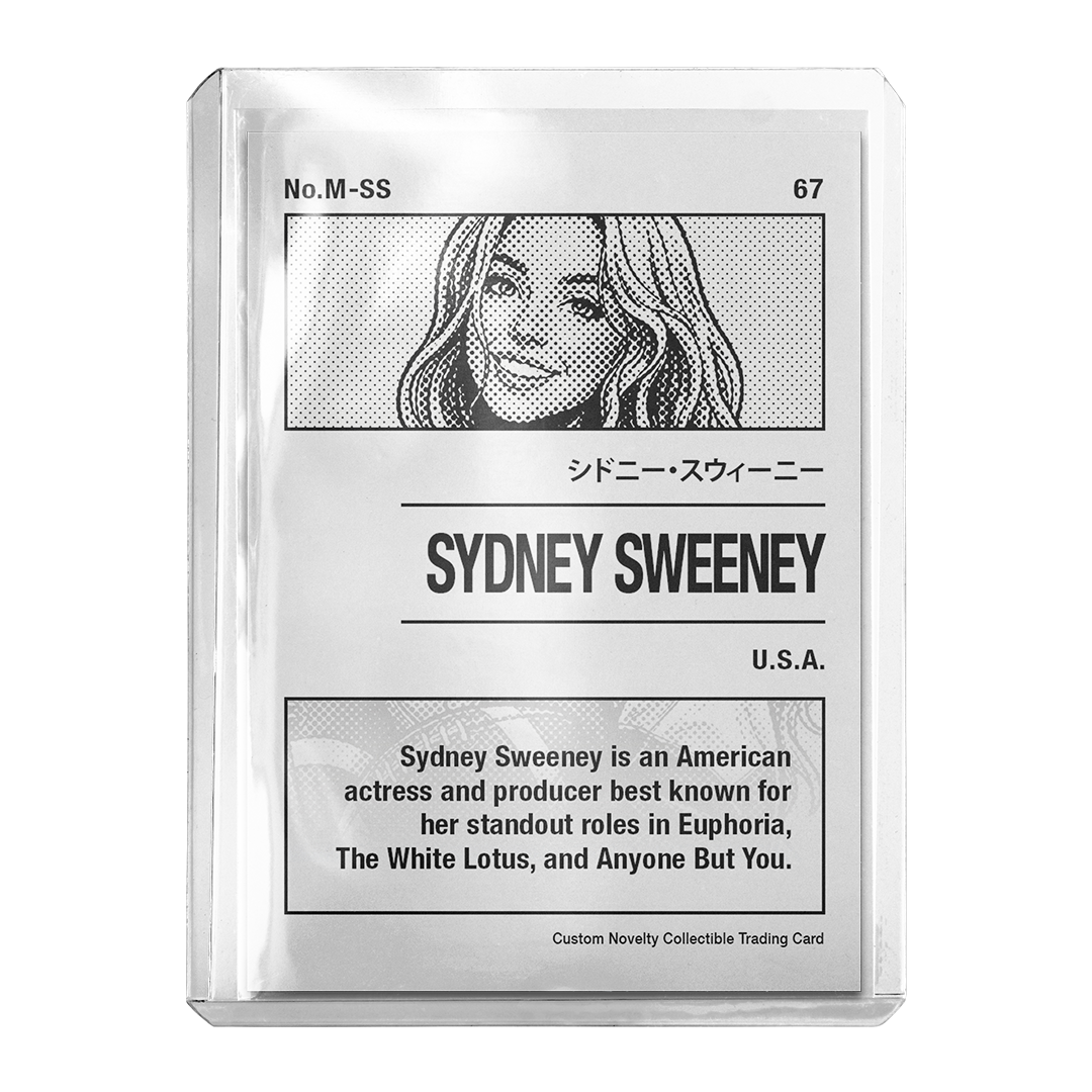 Custom Sydney Sweeney USA Manga Card
