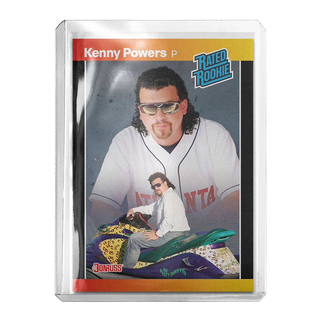 Custom Kenny Powers Atlanta Retro Card