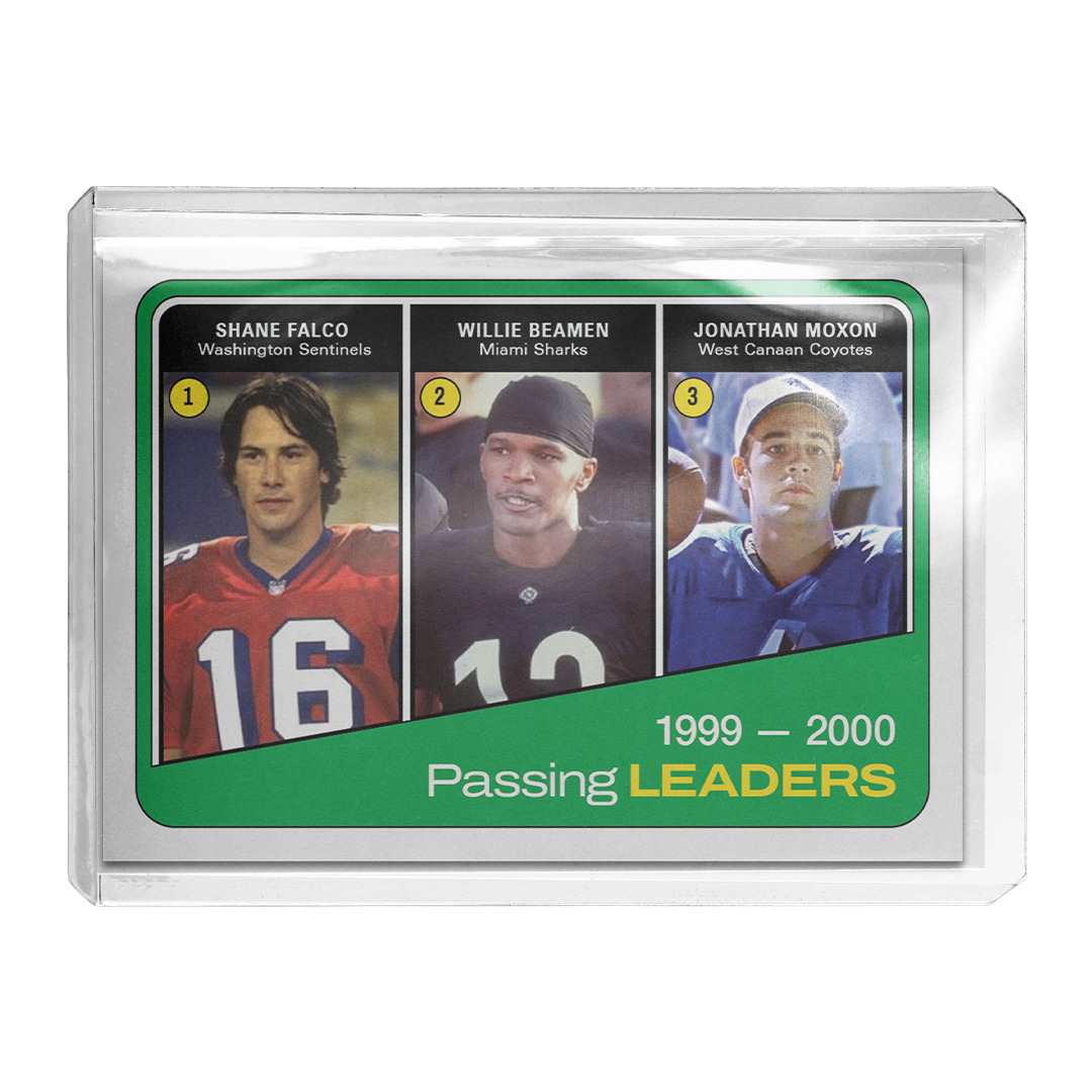 Passing Leaders - Shane Falco, Willie Beamen, Jonathan Moxon Retro Card