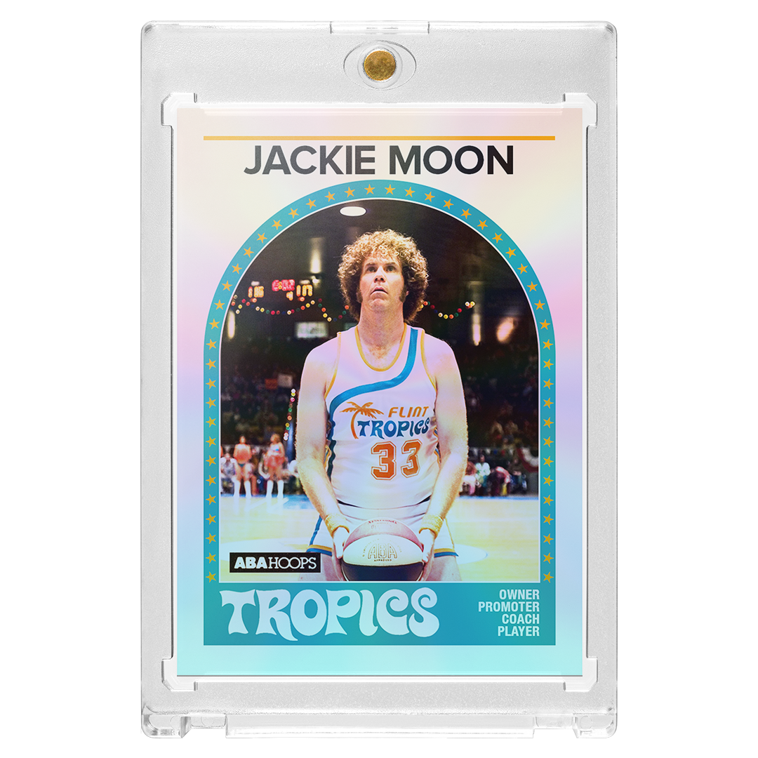 Custom Jackie Moon Silver Holographic Semi-Pro Retro Card