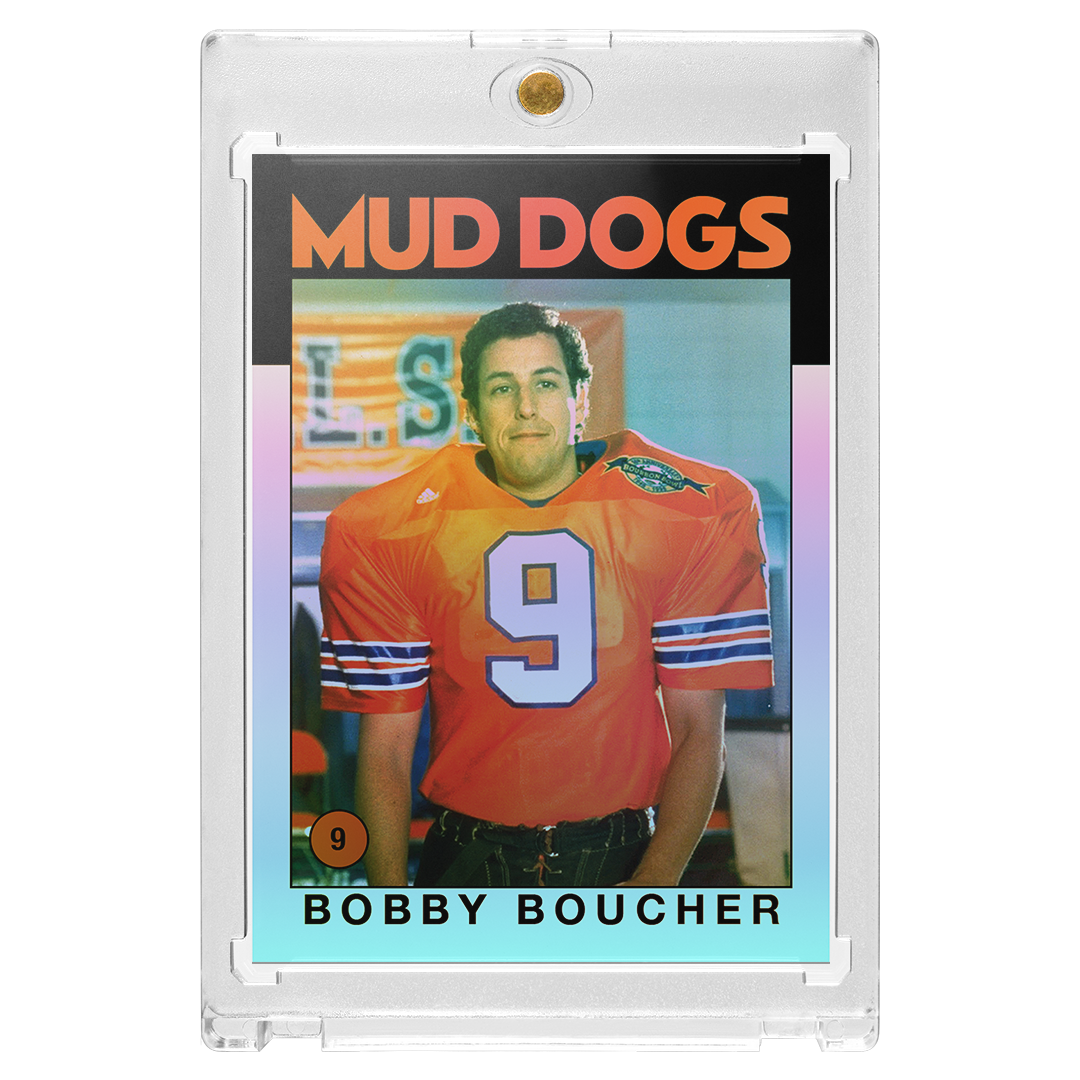 Custom Bobby Boucher Silver Holographic Retro Card