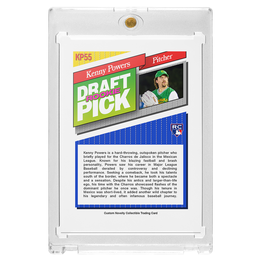 Kenny Powers - Holographic Eastbound & Down Charros La Flama Blanca Retro Card