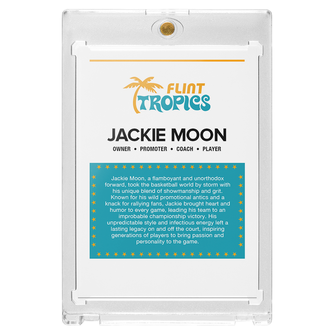 Jackie Moon - Holographic Semi-Pro Hoops Retro Card