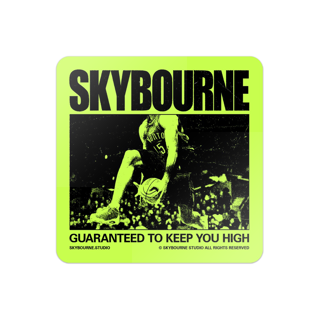 Custom Keep You High Sticker